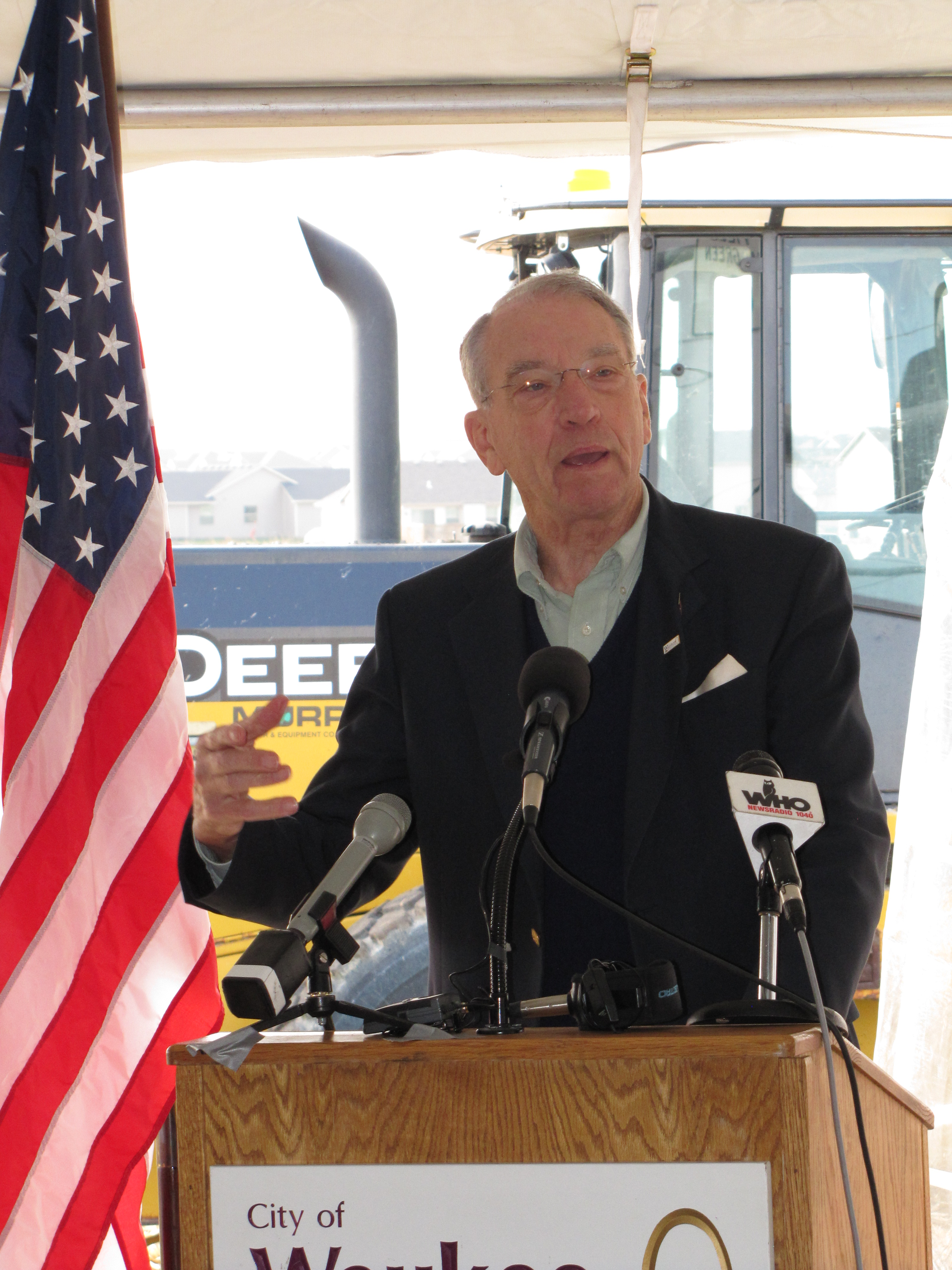 Sen. Grassley speaks